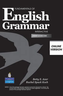 Fundamentals of English Grammar Interactive, On... 0137157770 Book Cover