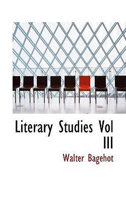 Literary Studies Vol III 1116892650 Book Cover