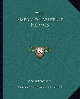 The Emerald Tablet Of Hermes 1162693495 Book Cover