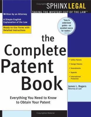 The Complete Patent Kit (Legal Survival Guides) 1572485140 Book Cover