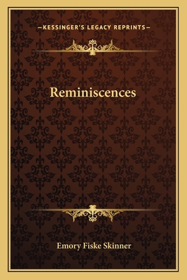 Reminiscences 1163791172 Book Cover