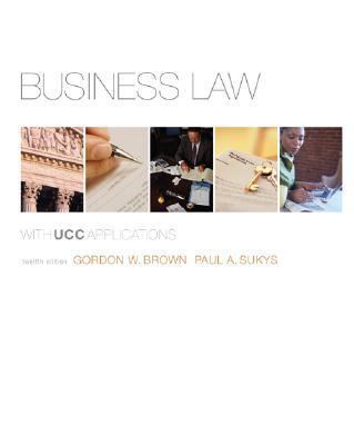 Business Law with UCC Applications Student Edition 0073524948 Book Cover