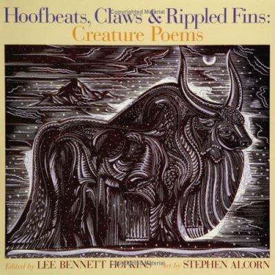 Hoofbeats, Claws & Rippled Fins: Creature Poems 0688179436 Book Cover