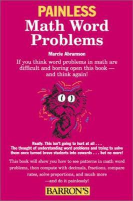 Painless Math Word Problems (Barron's Painless) 0764115332 Book Cover