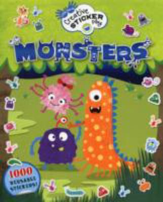 Little Hands Creative Sticker Play Monsters [Unknown] 1780973292 Book Cover