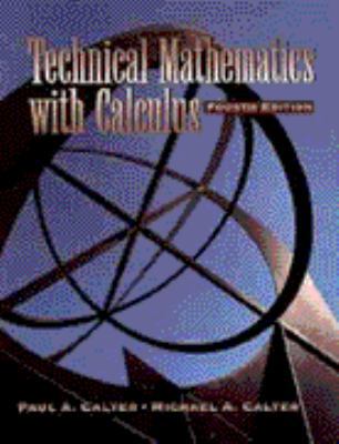 Technical Mathematics with Calculus 0471368873 Book Cover