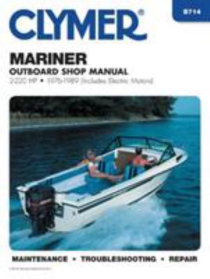 Mariner 2-220 HP OB 1976-1989 0892875429 Book Cover