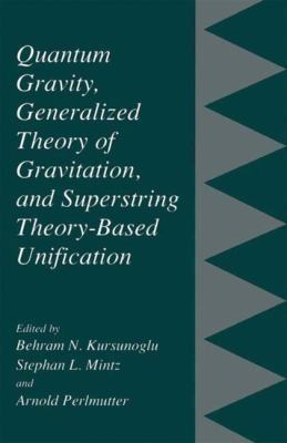 Quantum Gravity, Generalized Theory of Gravitat... 1441933484 Book Cover