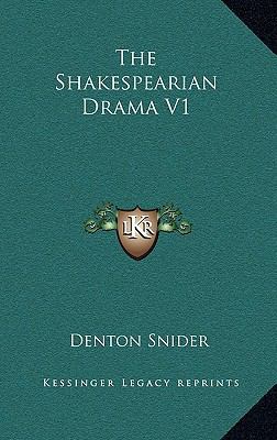 The Shakespearian Drama V1 1163361518 Book Cover