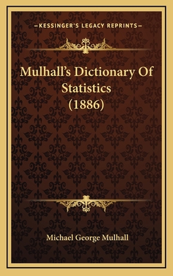 Mulhall's Dictionary Of Statistics (1886) 1165062127 Book Cover