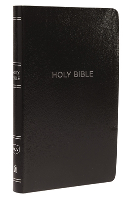 NKJV, Thinline Reference Bible, Leather-Look, B... 0785217827 Book Cover