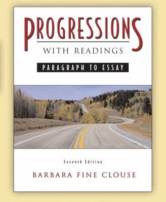 Progressions, with Readings (with MyWritingLab ... 0205727840 Book Cover