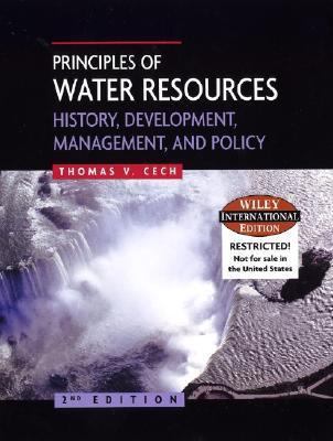 Principles of Water Resources: History, Develop... 0471658103 Book Cover