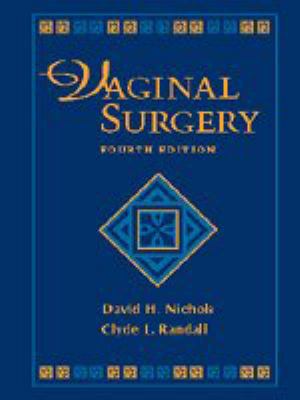 Vaginal Surgery 0683064916 Book Cover