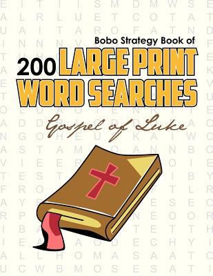 Bobo Strategy Book of 200 Large Print Word Sear... [Large Print] 0981988180 Book Cover