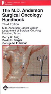 The M.D. Anderson Surgical Oncology Handbook 0781733073 Book Cover