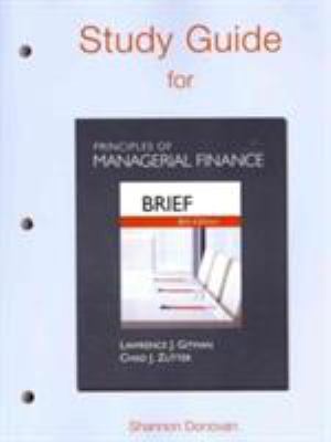Principles of Managerial Finance 0132164914 Book Cover