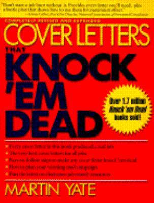 Cover Letters That Knock 'Em Dead 1558504354 Book Cover