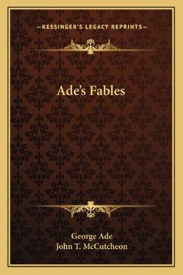 Ade's Fables 1162773723 Book Cover