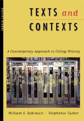 Texts and Contexts: A Contemporary Approach to ... 0534507735 Book Cover