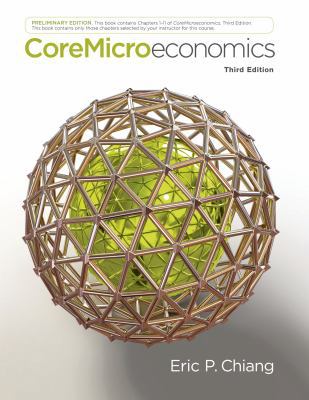 Coremicroeconomics 3e Preliminary Edition 146415886X Book Cover