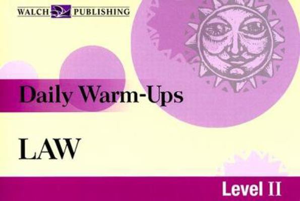Law Level II 0825155169 Book Cover
