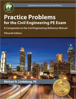 Practice Problems for the Civil Engineering PE ... 159126510X Book Cover