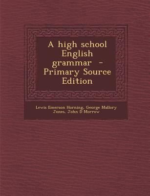 High School English Grammar 1289869588 Book Cover