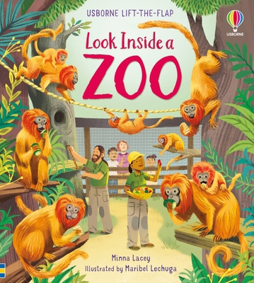 Look Inside a Zoo 1803701757 Book Cover