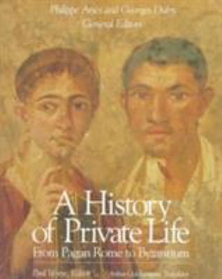 A History of Private Life [French] 0674399749 Book Cover