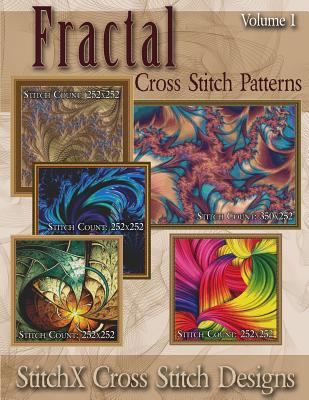 Fractal Cross Stitch Patterns 1499127324 Book Cover