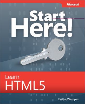 Start Here!: Learn Html5 0735669821 Book Cover