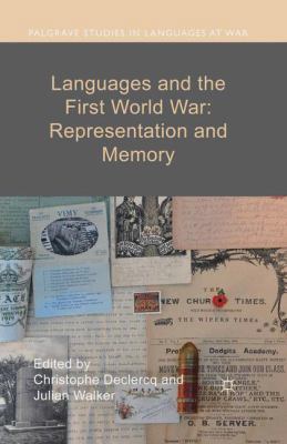 Languages and the First World War: Representati... 1349715476 Book Cover