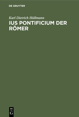 Ius Pontificium Der Römer [German] 3112456912 Book Cover