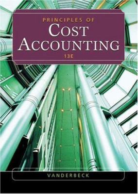 Principles of Cost Accounting 0324191693 Book Cover