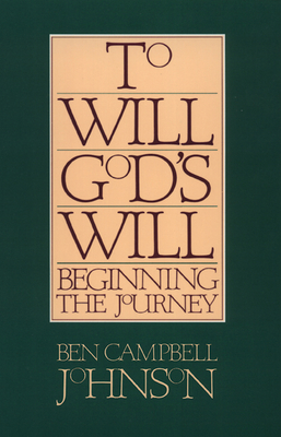 To will God's will 0664240860 Book Cover