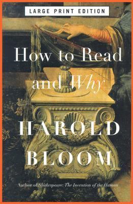 How to Read and Why LP [Large Print] 074320428X Book Cover