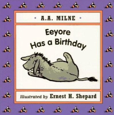 Eeyore Has a Birthday Mini Board Book 0525455280 Book Cover