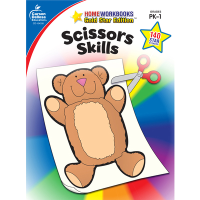 Scissors Skills, Grades Pk - 1: Gold Star Editi... 1604187662 Book Cover