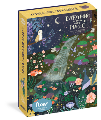 Paperback Everything Is Made Out of Magic 1,000-Piece Puzzle (Flow): For Adults Families Picture Quote Mindfulness Game Gift Jigsaw 26 3/8" X 18 7/8" Book