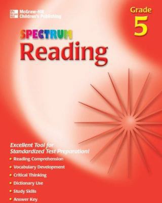 Spectrum Reading, Grade 5 1561899151 Book Cover