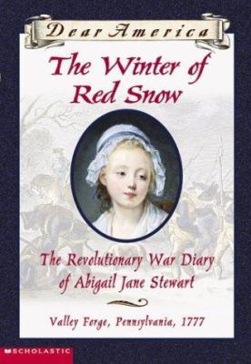 Dear America the Winter of Red Snow B00YDK2K7E Book Cover