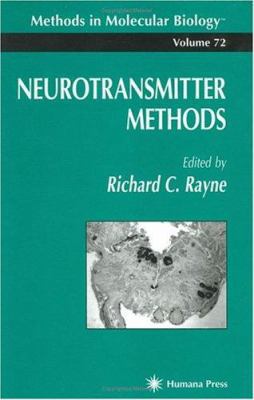Neurotransmitter Methods 0896033945 Book Cover