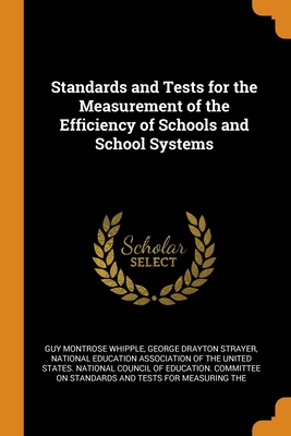 Standards and Tests for the Measurement of the ... 0342291963 Book Cover