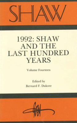 Shaw: The Annual of Bernard Shaw Studies, Vol. ... 0271013249 Book Cover