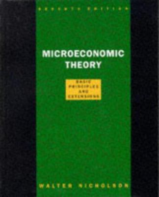 Microeconomic Theory,7e 0030244749 Book Cover