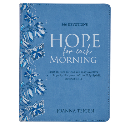 Devotional Hope for Each Morning Faux Leather 1432131192 Book Cover