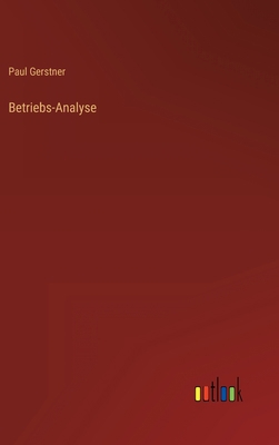 Betriebs-Analyse [German] 3368250337 Book Cover