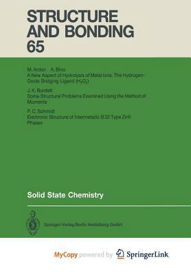 Solid State Chemistry 3662151545 Book Cover