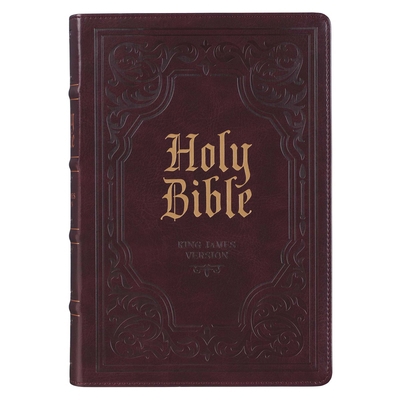 KJV Bible Giant Print Full-Size (Faux Leather, ... 1432132911 Book Cover